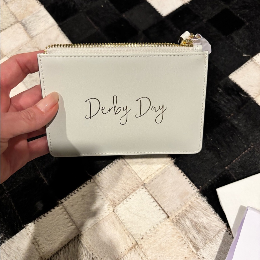Radley London Ivory 'Derby Day' Zip Pouch